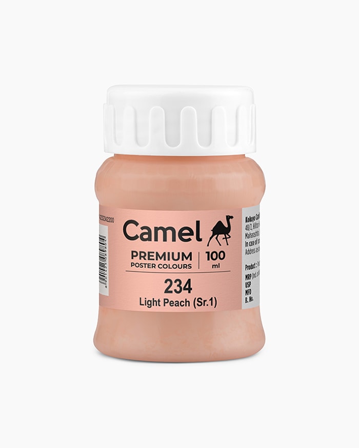 Light Peach Camel Premium Poster Colours